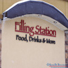 Exterior sign lettering