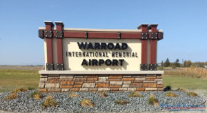 warroad_mn_airport_sign_foam_core_woodgrain
